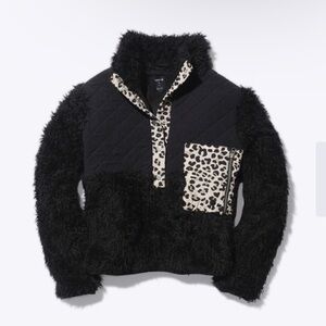 NWT Stance heatin up sherpa pull over